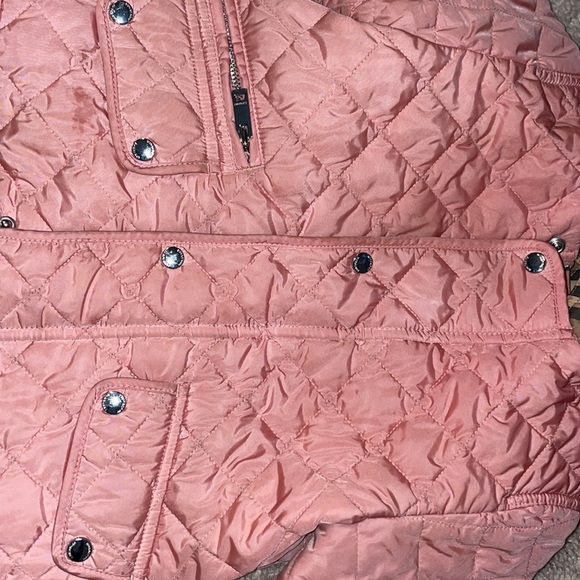 COPY - Authentic Burberry Kids Pink detachable hood quilted coat - Picture 10 of 16